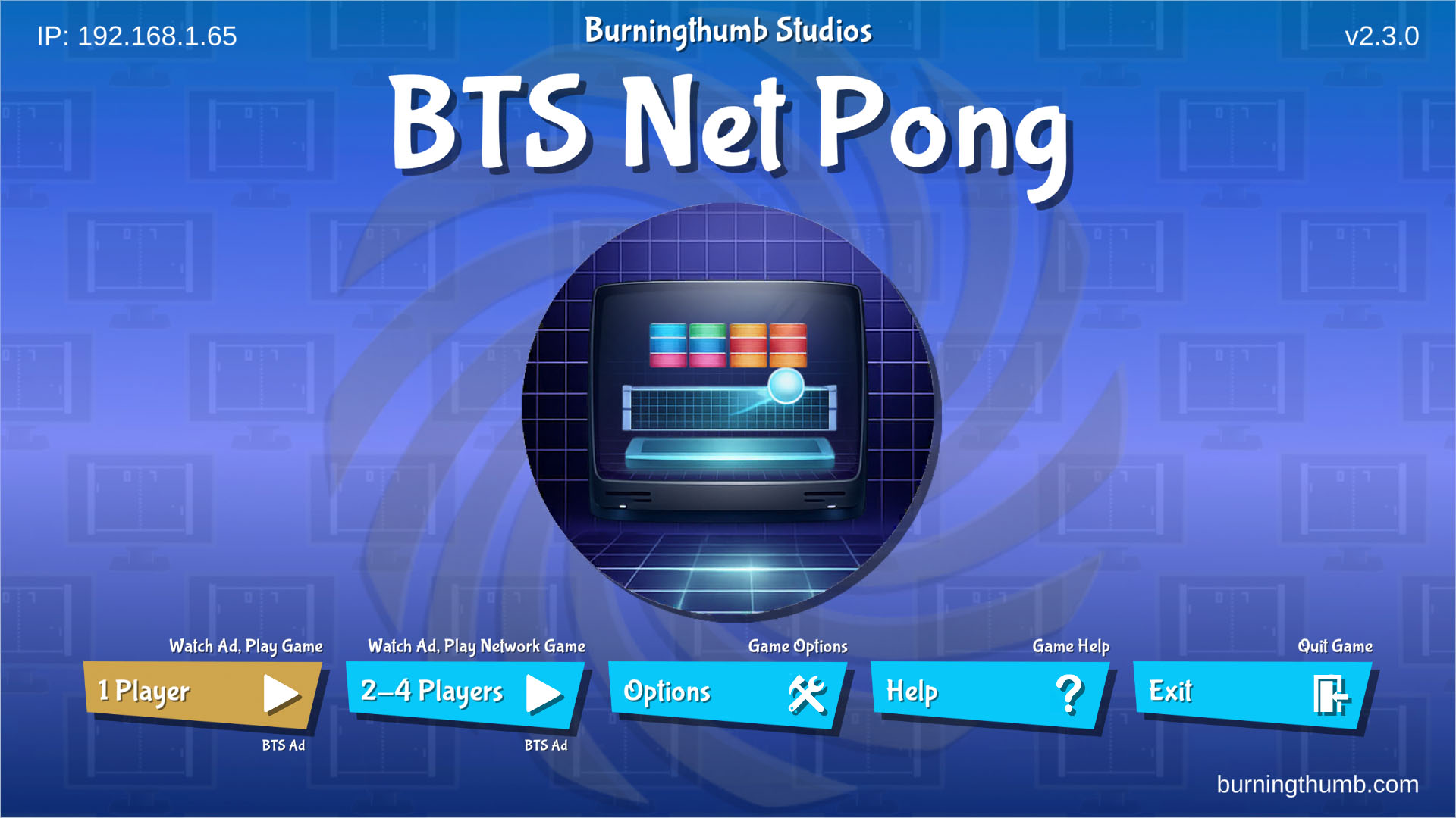 BTS NetPong