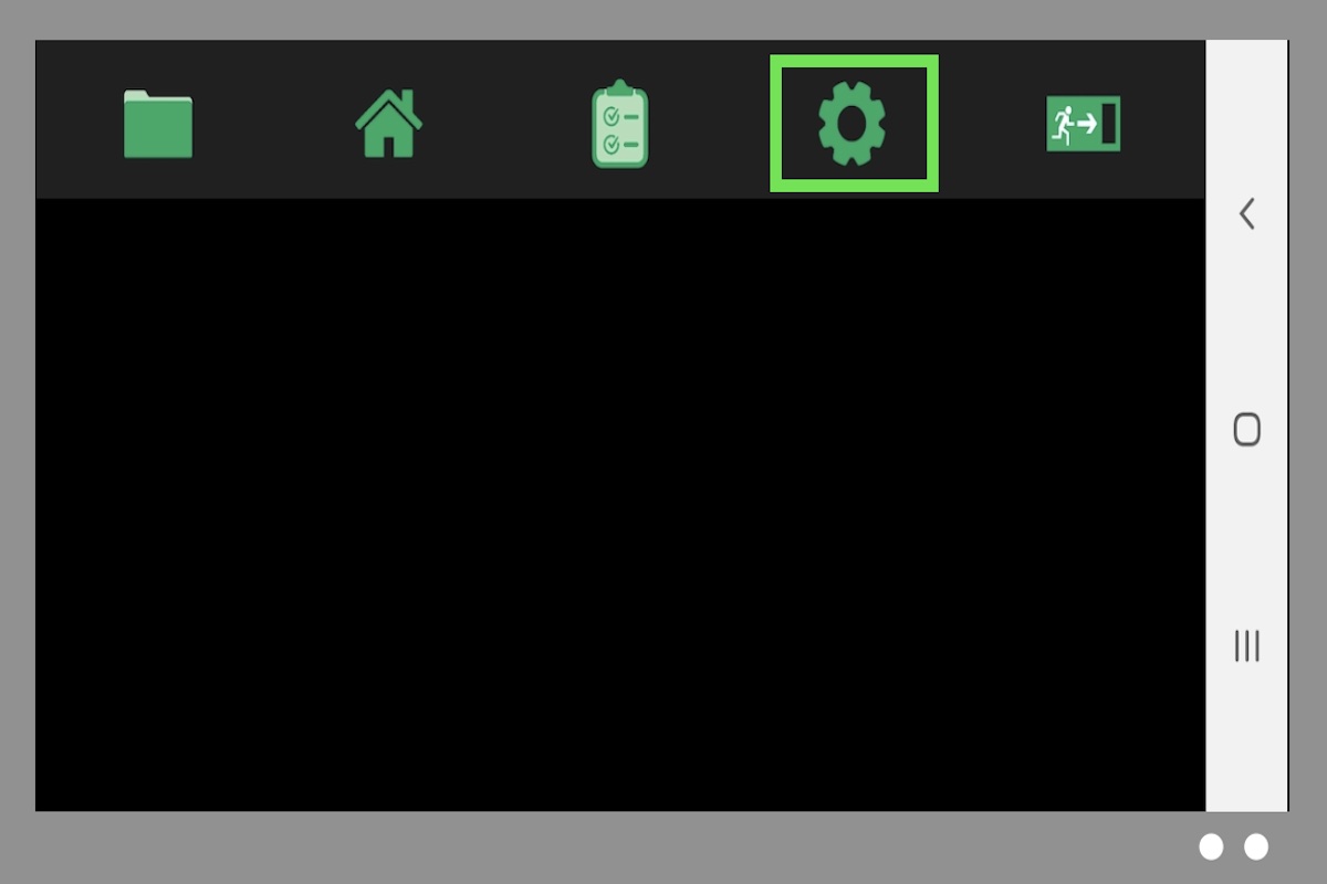 Video Kiosk Open Settings