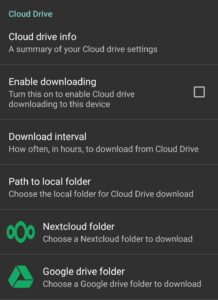 Video Kiosk Setting Cloud Update